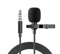 Compact Lavalier Microphone for ASMR and Interviews Features Advanced Noise Reduction Technology with Type C and 3 5mm (TYPE-C interface)