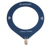 Compact Lightweight Loop Antenna For M W S W Applications With An Extensive Reception Range Of Nine Point Nine Hertz To Hundred Eighty Hertz