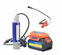 Compact Lithium Battery Pump for 18V Systems, Capable of Lifting Liquids Up to 6 Meters with 2 4M Cable