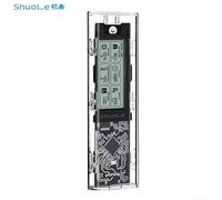 Compact M.2 NVME NGFF SSD Case with 10Gbps Data Transfer Dual Protocol Compatibility and Enhanced Heat Dissipation Design (NVME CCA)