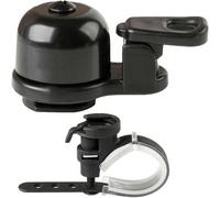 Compact M-Wave bicycle bell Bella SUPER-MINI brass Ø 23 mm black handlebar