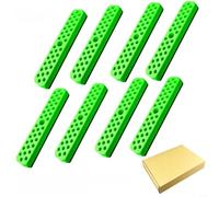 Compact Magnetic Hex Screwdriver Bit Holder with 37 Slots for Phillips Head Bits, Zinc Alloy Wall-Mounted Organizer Rack(C)