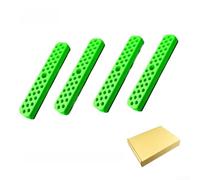 Compact Magnetic Hex Screwdriver Bit Holder with 37 Slots for Phillips Head Bits, Zinc Alloy Wall-Mounted Organizer Rack(A)