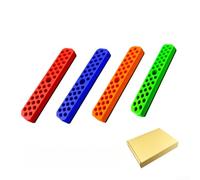 Compact Magnetic Hex Screwdriver Bit Holder with 37 Slots for Phillips Head Bits, Zinc Alloy Wall-Mounted Organizer Rack(B)