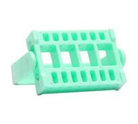 Compact Manicure Nails Drill Bit Storage Stand with 32 Slot Foldable Display for Desktop Organization and Daily Access Manicure Workstation Organizer Tool Station Tabletop Bit Sorting Stand Fold Out