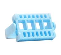 Compact Manicure Nails Drill Bit Storage Stand with 32 Slot Foldable Display for Desktop Organization and Daily Access Manicure Workstation Organizer Tool Station Tabletop Bit Sorting Stand Fold Out