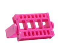 Compact Manicure Nails Drill Bit Storage Stand with 32 Slot Foldable Display for Desktop Organization and Daily Access Manicure Workstation Organizer Tool Station Tabletop Bit Sorting Stand Fold Out