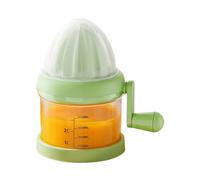 Compact Manual Beverage Maker with Protective Lid Ideal for Drinks and Mixes At Home Spill Safe Juicer