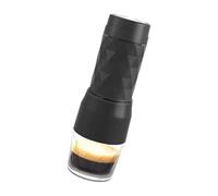 Compact Manual Coffee Maker For Outdoor Thin Transportable Plunger Machine With Constructed In Milk Frother And 13 18 Club Pressure Fan Dense Plunger Camping