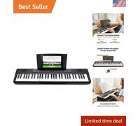 Alesis Melody 61 Keyboard Piano for Beginners with 61 Keys, Speakers, Tablet/Sheet Music Stand, 300 Sounds and Music Lessons