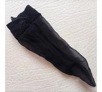 Compact Men's Sleeve Bag Designed for Underwear Protection Smooth Pouch with C-String Tanga Sheath Cover for Travel and Vacation Use (JJ open sheath Black)