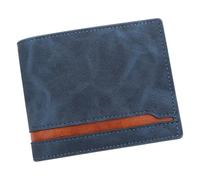 Compact Men's Wallet PU Short Wallet Purse Fashionable Coin Bag Card Holder for Commuting and Casual Travel Use Multifunctional Card Slot