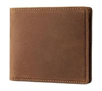 Compact Men's Wallet with Block PU Leather Small Coin Purse Card Holder Short Purse Multifunction Business Block, Style 01