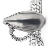 Compact Metal Pills Case with Keychain Container for Travel and Camping Portable Pills Organizers