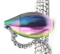 Compact Metal Pills Case with Keychain Container for Travel and Camping Portable Travel Pills Box