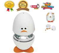 Compact Microwave Egg Cooker with Built-In Piercing Pin for Perfect Eggs