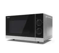 Compact Microwave Oven with Dial Controls 700W 20L Turntable YC-PS201AU-S