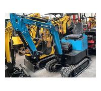 Compact Mini Excavator with Backhoe Thumb, Ideal for Garden, Farm, Park, and Road Micro Trenching