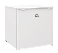 35L Tabletop Freezer with Adjustable Temperature Wire Shelf White HOMCOM White One Size