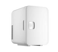 Compact Mini Fridge | Super Quiet & Portable Mini Fridge for Bedrooms | Drinks, Skincare & Beauty | 6L Capacity - Small Fridge with Can Holder
