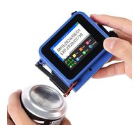 Compact Mini Handheld Inkjet Printer for All Surfaces with Black Fast-Drying Cartridge, Portable M11Pro Mini Coding Machine for Text, Date, Barcode, Logo, QR Code, Batch Number (0.5 Inch Nozzle)