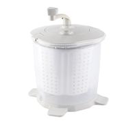 Compact Mini Portable Manual Operation Washing Machine, Perfect for Underwear Laundry, Ideal for Home and Dormitory, Gray