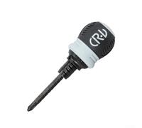 Compact Mini Ratchet Screwdriver with Telescopic Labor Saving Handle and Magnetic Batch Head for Precision Screw Driving (Black)