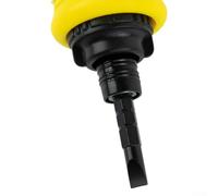Compact Mini Ratchet Screwdriver with Telescopic Labor Saving Handle and Magnetic Batch Head for Precision Screw Driving (Yellow)