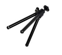 Compact mini tripod lightweight design, easy to put in a bag or pocket(Black)