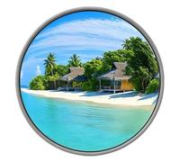 Compact Mirror Wide Angle - 1.5x Magnification Convex, Pocket Selfie Viewfinder for Clear Framing, Travel Pocket Mirror for Photography Selfie Daily Makeup Outdoor Camping Vacation