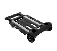 Compact Multi-Functional Folding Trolley with Strong Load Capacity & Swivel Wheels - Versatile Shopping Luggage & Household Transport Cart for Travel