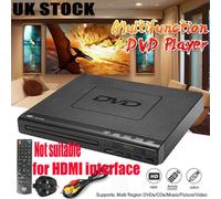 Compact Multi-Region Dvd Player With Usb Playback, 1080P Upscaling & Remote