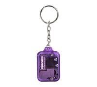 Compact Music Box Keychain Sleek Keychain Fun Bag Hanging Accessory Bag Charm for All Ages, フリーサイズ