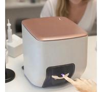 Compact Nail Printing Robot - Portable 3D Nail Art Machine, Metal Case, APP Control, 1500+ Image, Fast & Easy Nail Design for DIY Lovers