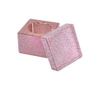 Compact Nails Brush Holder With Rhinestones Decoration Manicure Liquid Holder For Manicures Kits And Craft Storage