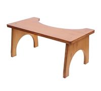 Compact Non-Slip Bathroom Squatting Stool for Adults - Space-Saving Potty Step Stool for Optimal Comfort and Support Ideal for Improved Toilet Posture and Health.