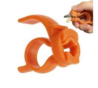Compact Nut Cracker Tool, Portable Shell Separator Gadget, 4 Inches Peeling Tools, Moldable Kitchen Tool, Kitchen Gadgets with Tabletop Use, Shell Separator for Picnic Watching Movies Coffee Table
