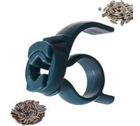 Compact Nut Cracker Tool, Portable Shell Separator Gadget, 4 Inches Peeling Tools, Moldable Kitchen Tool, Kitchen Gadgets with Tabletop Use, Shell Separator for Picnic Watching Movies Coffee Table