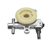 Compact Oil Pump 10x10x8cm for Chainsaw Gear | for Worm gear mechanism, high torque output, robust transmission, for heavy-duty usage, long for service life