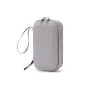 Compact Organizer Pouch for DJI OM7/7P - Water-Resistant PU+EVA Case Pocket Carrying Case for Batteries/Cables