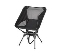 Compact Outdoor Reception Chair ° Turn Base Pliable Plan Strong Aluminum Alloy Construction Portable Rotating Camping Chair Compact Aluminum Camping Stool Breathable Oxford Fabric Chair Lightweight