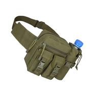 Compact Outdoor Waist Pack Pattern Multiple Compartment Plan Modifiable Belt Thin Permanent Polyamide for Travel Rudiments Outdoor Multifunctional Waist Bag
