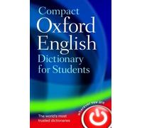 COMPACT OXFORD DICTIONARY FOR STUDENTS By Oxford Languages (Hardback)