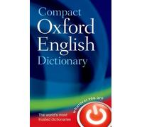 COMPACT OXFORD DICTIONARY OF ENGL/USAGE by Oxford Languages Hardback Self Help