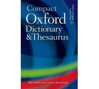 Compact Oxford Dictionary and Thesaurus 9780199558476 | Brand New