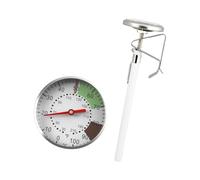 Compact Packaged Cooking Thermometers with Clear Display for Beverage Preparation and Food Coffee Milk Thermometers