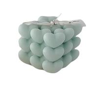 Compact Paraffin Wax and Soy Wax Candles Modern Aromatherapy Candle Square Scented Candle for Home Vacation Relaxation & Spa Not pungent(Sage and Sea Salt)