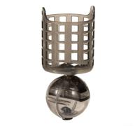 Compact PE Plastic Adjustable Bait Cage for Fishing, 10 5g and 11 5g Weights, Suitable for Various Freshwater Species (L)