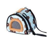 Compact Pet Bag, Insulated Furry Friend Bag, Reptile Travel Case with Secure Zipper, Soft Enclosed Carrier for Small Animals, Lightweight Mobility Solution for Hamster Ferret Sugar Glider Iguana