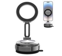 Compact Phone Holder - Multi-Angle Car Mount | 6x13cm Car Holder For Driving, ABS TPU Phone Mount With Zinc Alloy Material, Suction Phones Holders, Magnetic Cars Suction For Dashboard